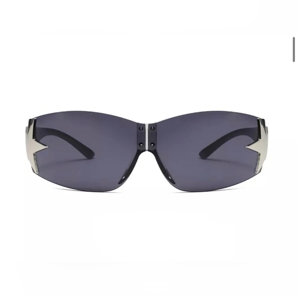 Punk Sports Sunglasses Women Brand Designer Wrap Around SunGlasses UV400 Eyewear - Picture 3 of 7